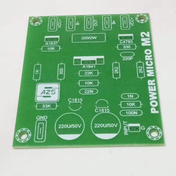 PCB power MICRO M2 Mono