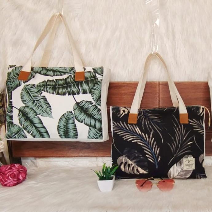 Nudie Bag Totebag Kanvas Besar Polos DISKON