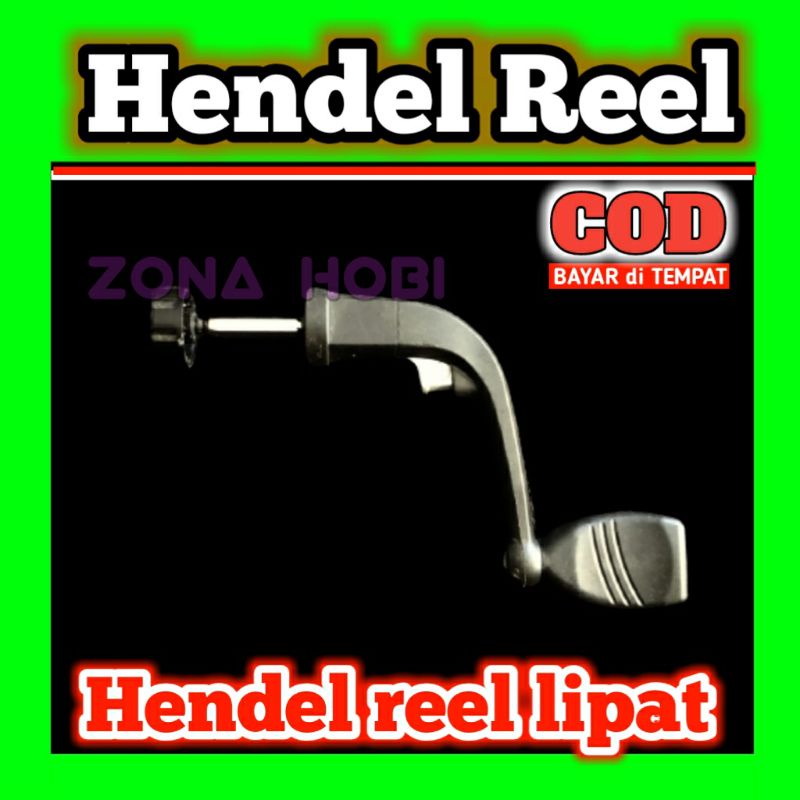 Gagang reel lipat non power handle handel rel pancing spinning