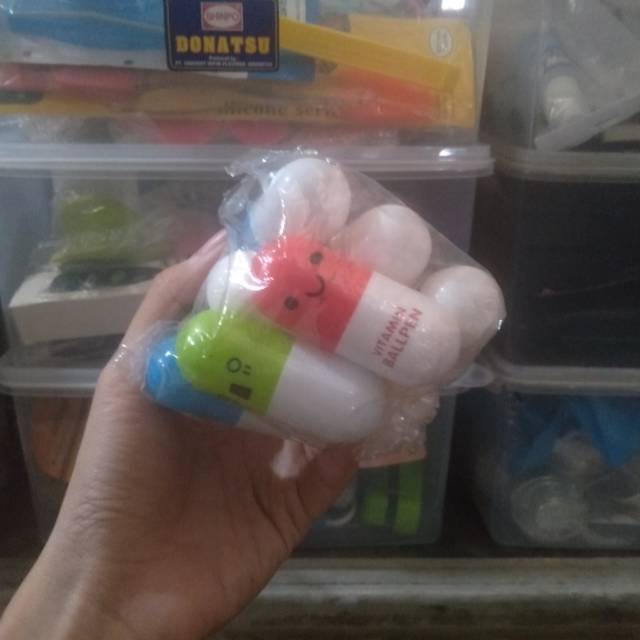 

Vitamin Ball Pen Pulpen Kecil Unik Lucu