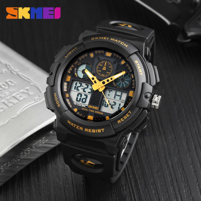 SKMEI 1270 Jam Tangan Pria Digital Analog WK-SBY