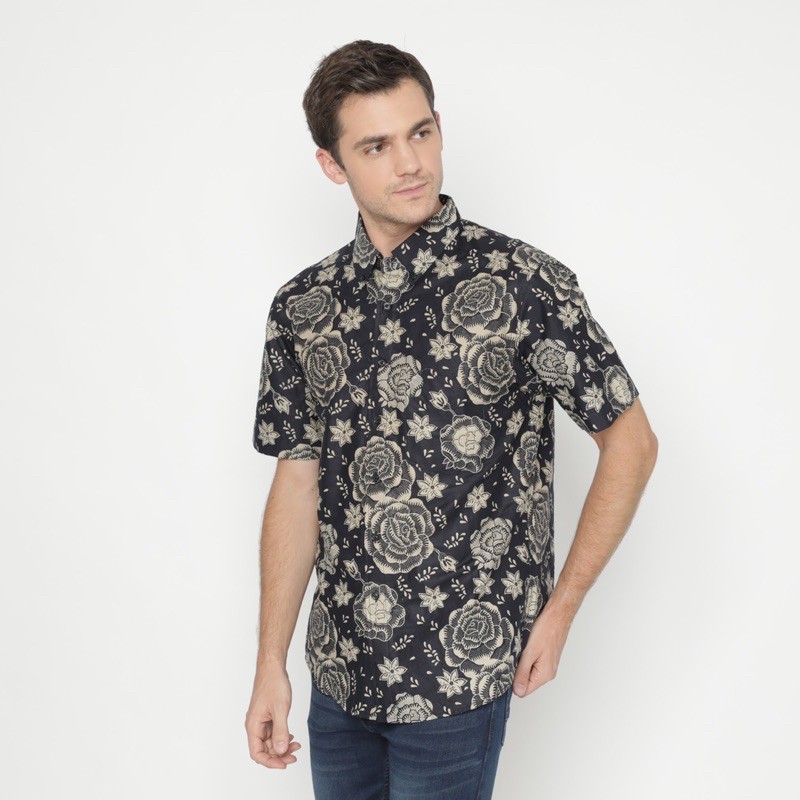 Barilie Batik Slimfit Rose