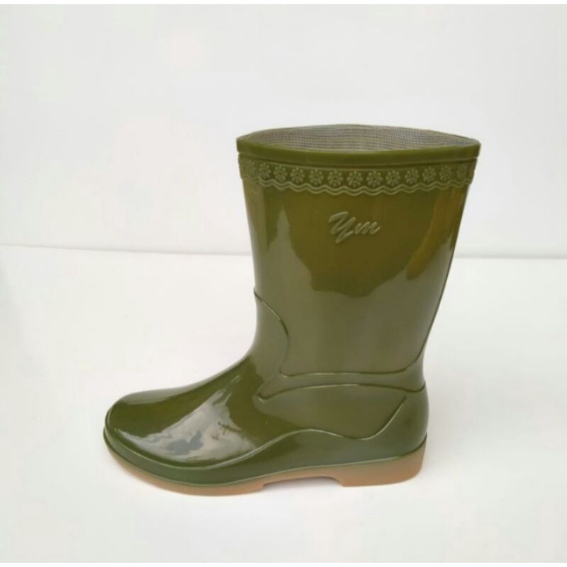 NEW Sepatu Boots Karet Yumeida Sepatu Boots Wanita Anti Air