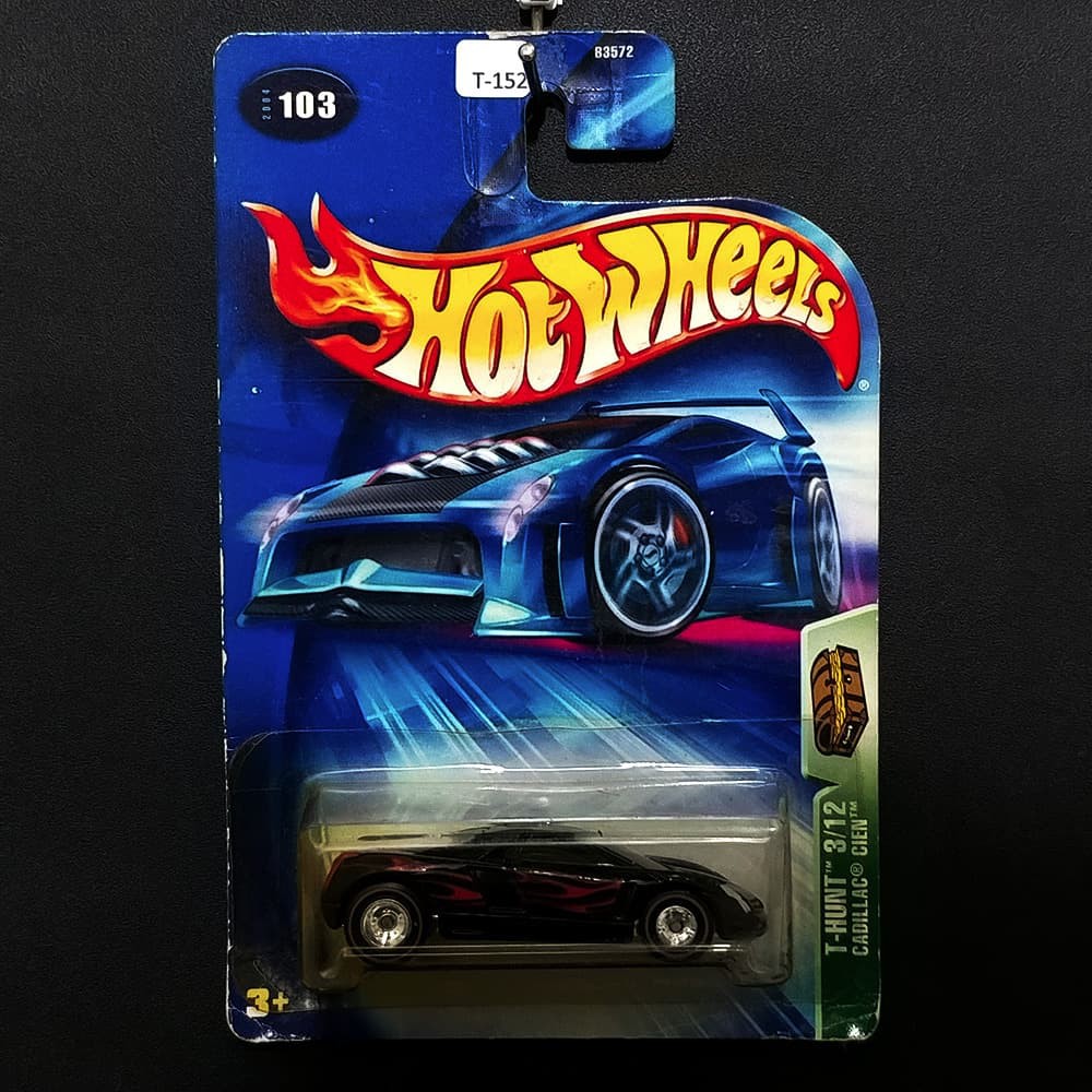 T-152 Hot Wheels Cadillac Cien Treasure Hunts 2004 BAN KARET
