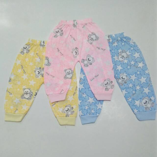 celana panjang bayi laki perempuan perlengkapan (0-6BLN) &amp; (6-12BLN) bayi baru lahir baby newborn