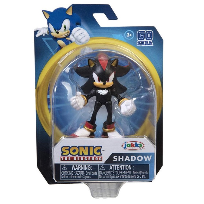 JAKKS Pacific Action Figure 2,5 Inch Sonic The Hedgehog - Shadow