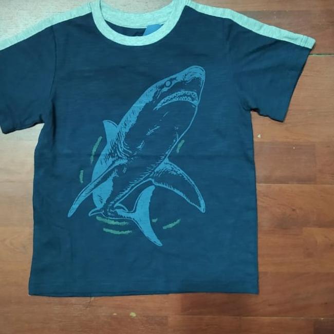 ♚ Kaos Anak Strip Garis Premium Wonder Nation ○