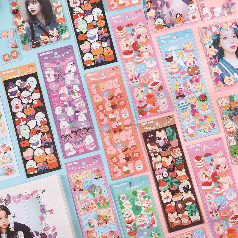 

Sticker lucu untuk hias photocard atau jurnal dan scrapbook