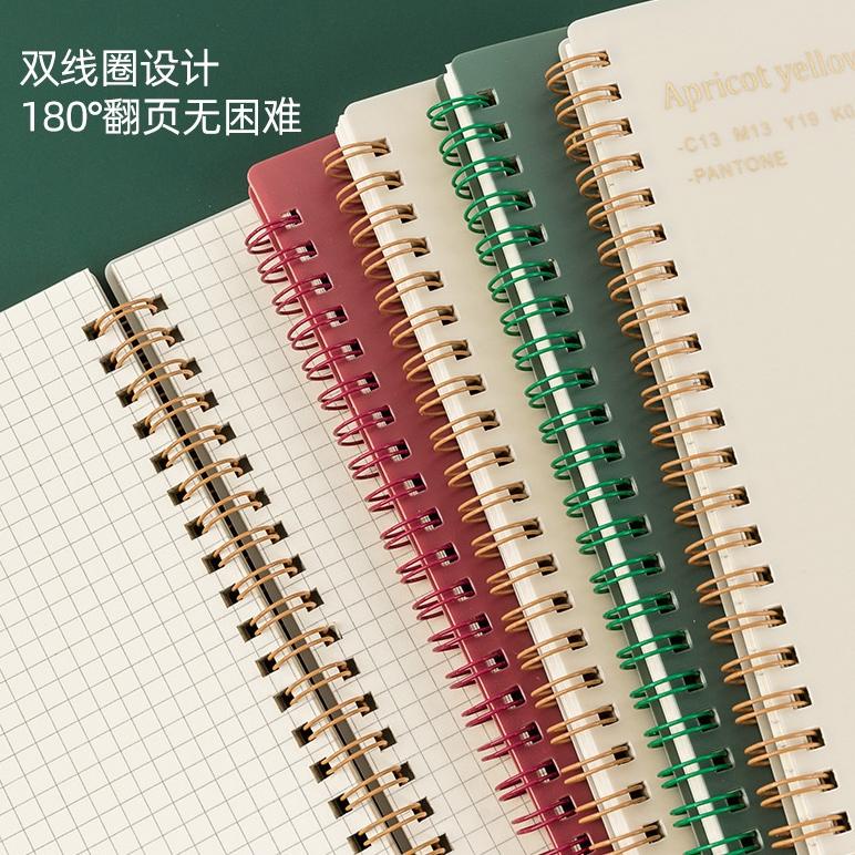 

ゃ Buku tulis catatan notebook ring jurnal A5 isi 80 lembar cover warna lucu bagus ず