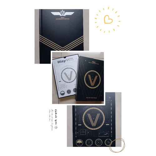 Season Greeting WayV 2022 Package Diary Mini Brochure Official