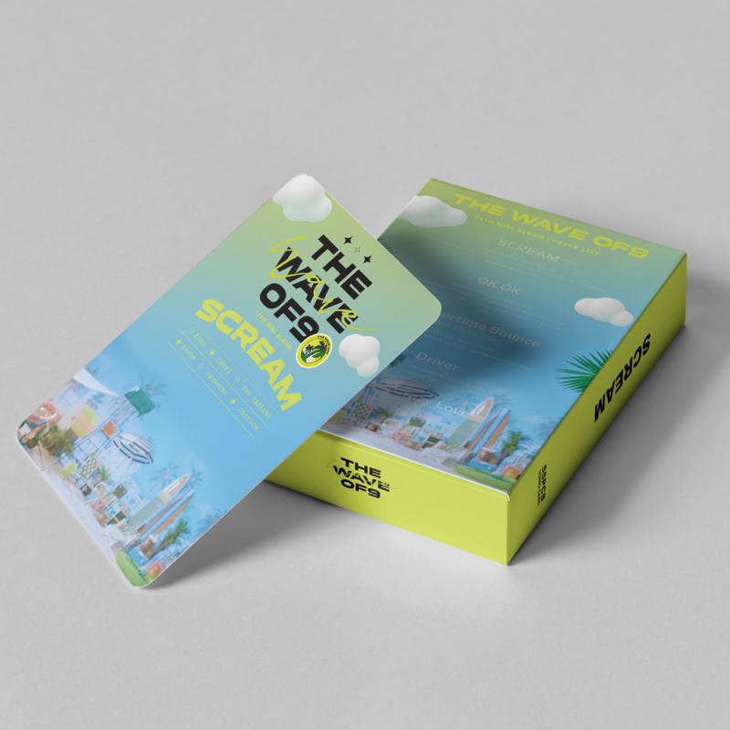 55pcs / Kotak Kartu Foto LOMO SF9 Album THE WAVE OF9