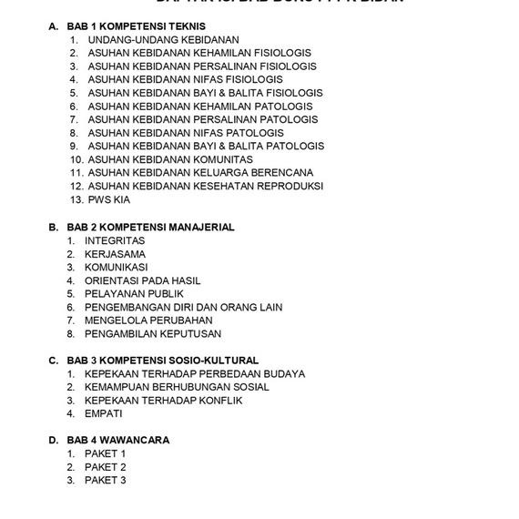 Muraaaahh.. BUKU PPPK BIDAN BANK SOAL LENGKAP P3K BIDAN KEBIDANAN