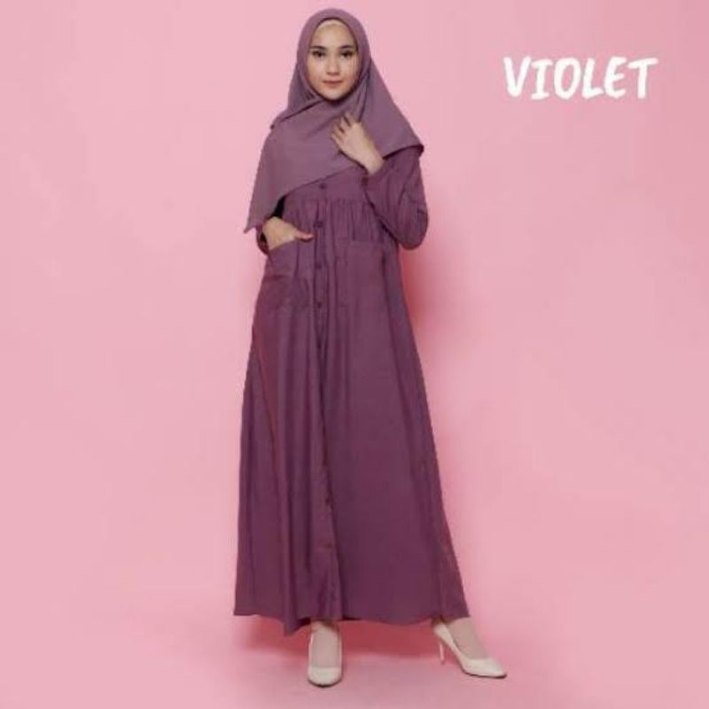 Gamis Maryam / Dress Trand Gamis Remaja Polos Model Terbaru Kekinian 2021 / Gamis Import Diona