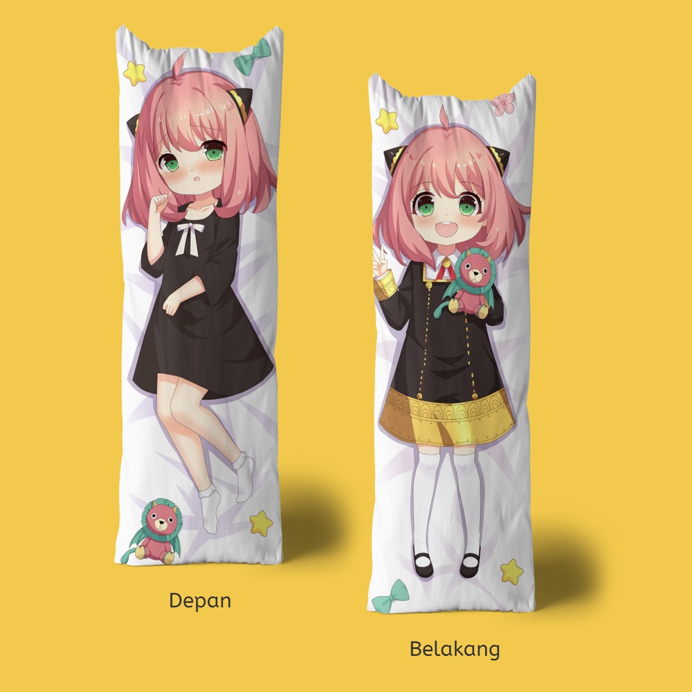 Pillowart - Bantal Custom Waifu Dakimakura Anime Mini 60 x 22 cm - ART032