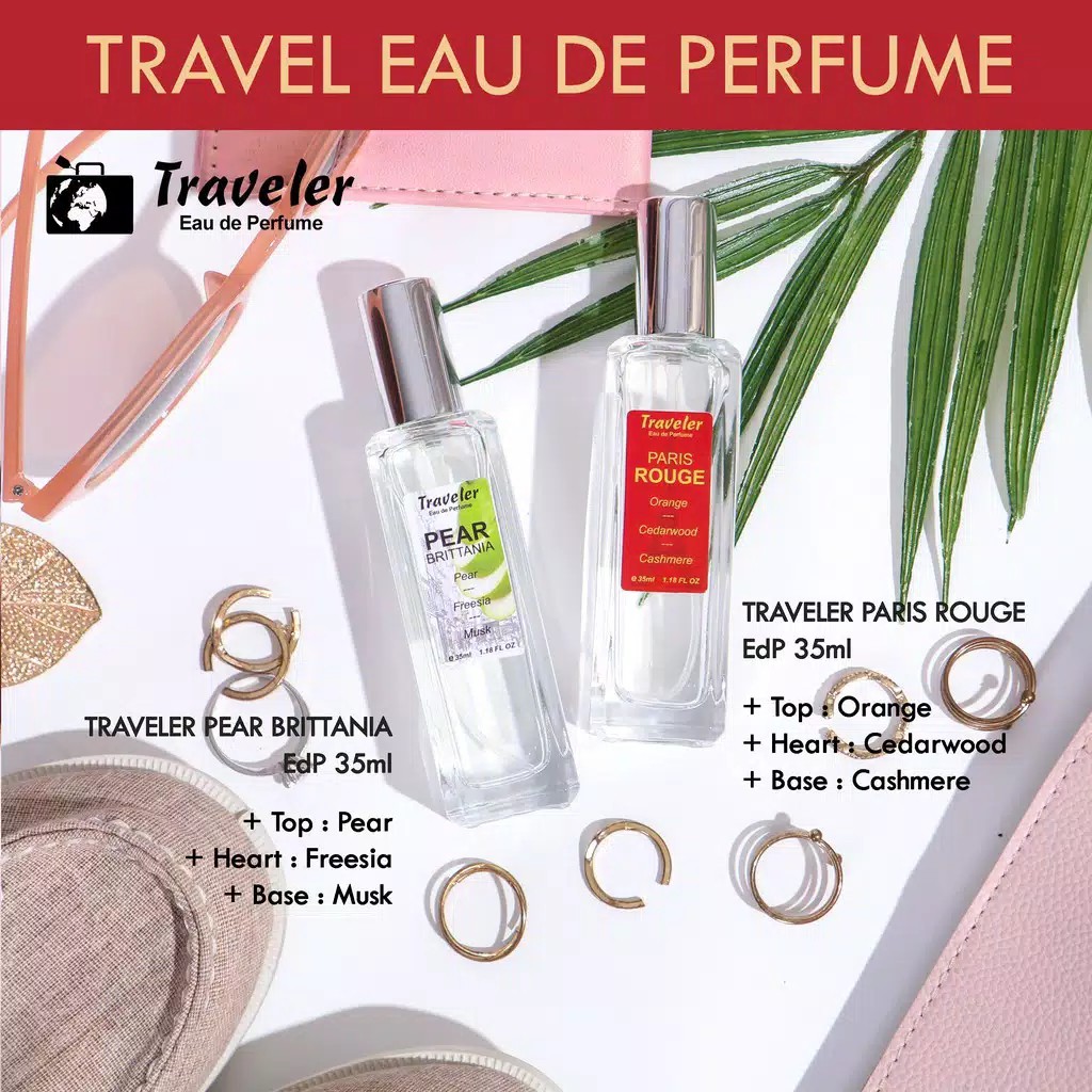 Parfum Asco / Traveller Asco Parfume / Paris Rouge / Pear Brittania