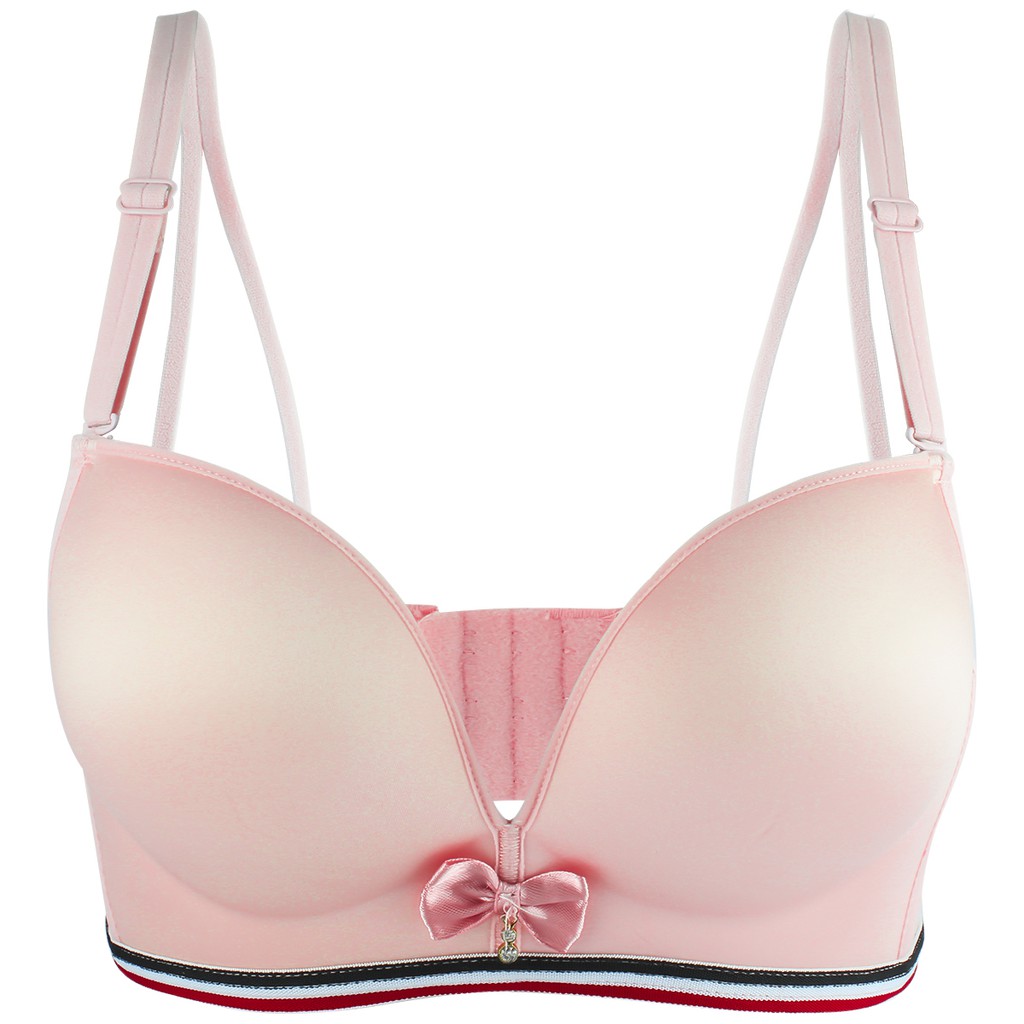 BRA BH CANTIK TANPA KAWAT PUSH UP NYLON LEMBUT 968