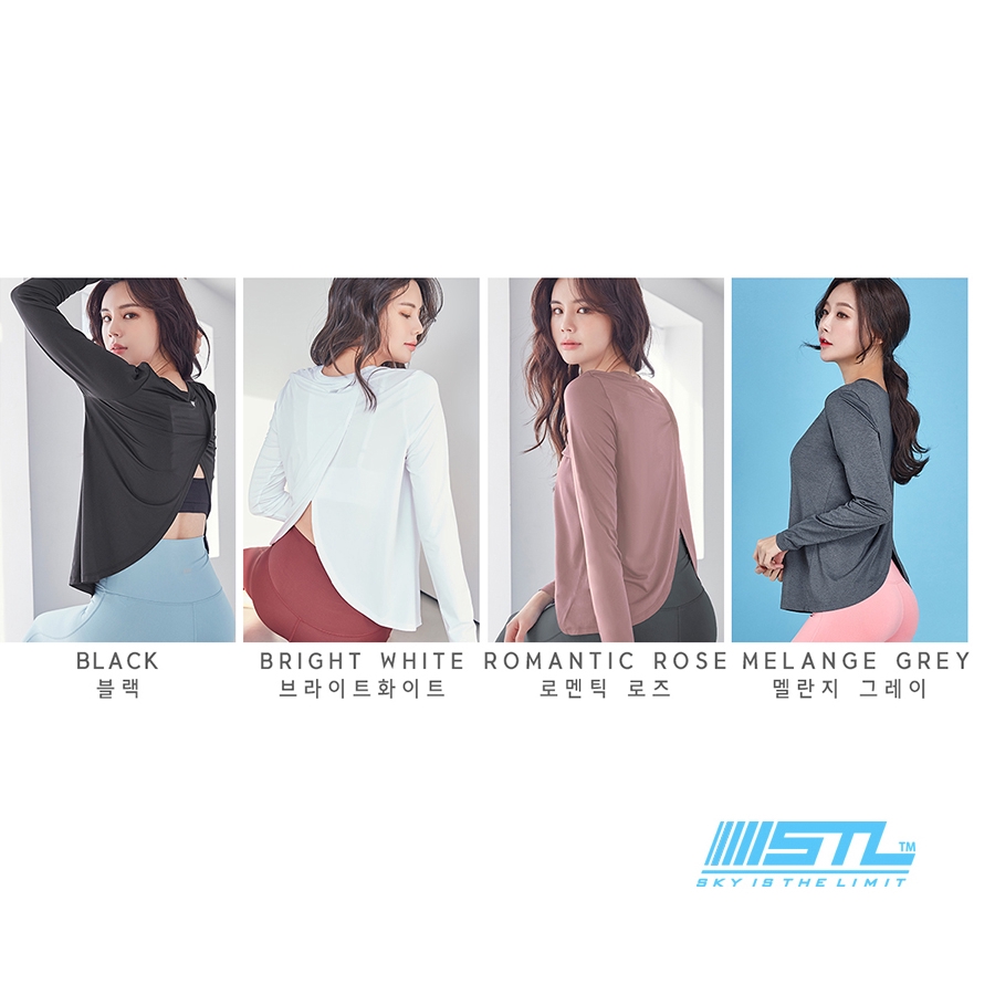 STL Kaos Sport Fitness Zumba Quick Dry Long Sleeve Fly