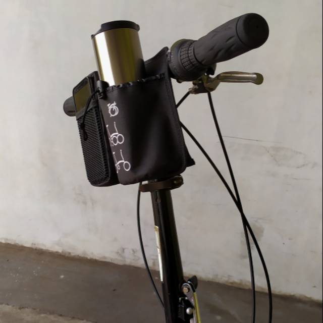 Tas stang sepeda lipat ( FREE Rain cover ) / Tas stang sepeda lipat murah/Tas stang sepeda murah
