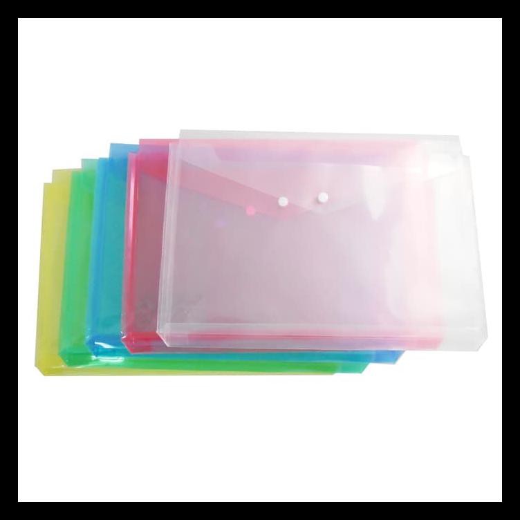 

Map Plastik Kancing/ Map Kancing Punggung Folio Folder One Terpercaya