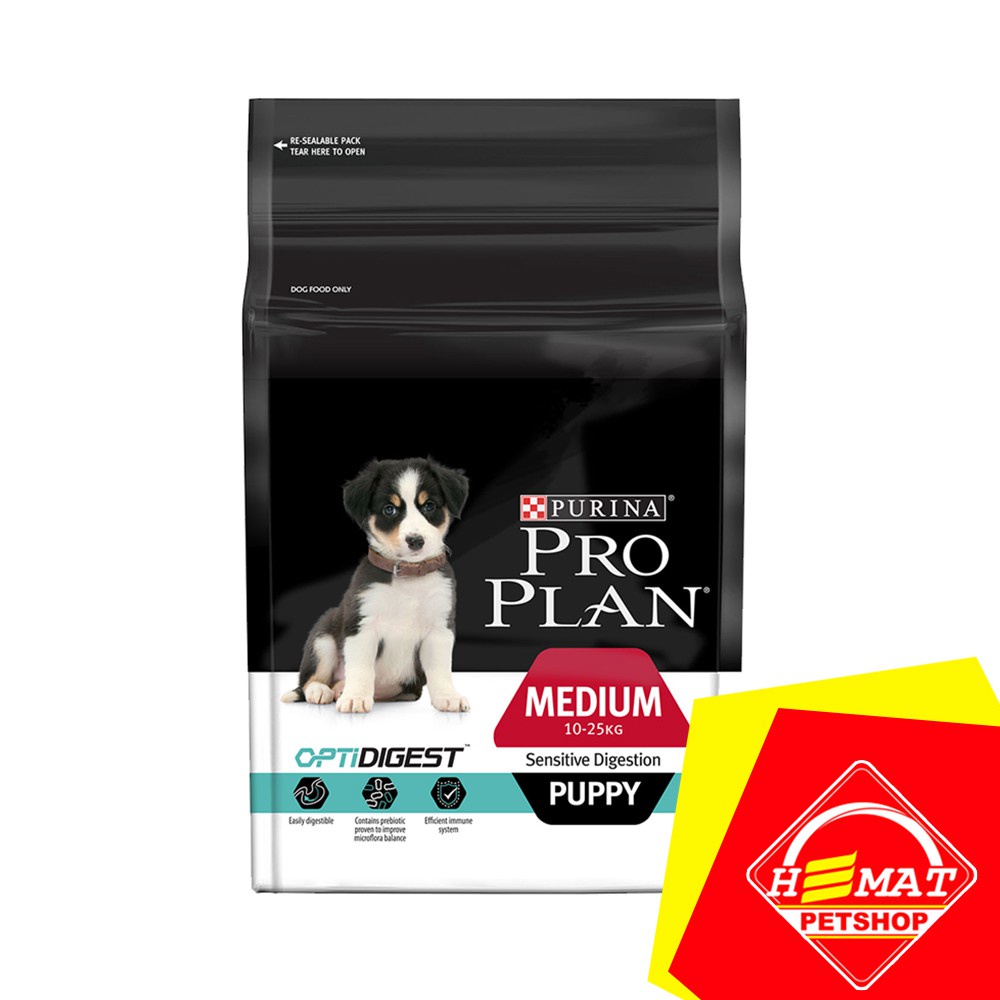 Pro Plan Medium Puppy Sensitive Digestion OptiDigest 2,5 Kg