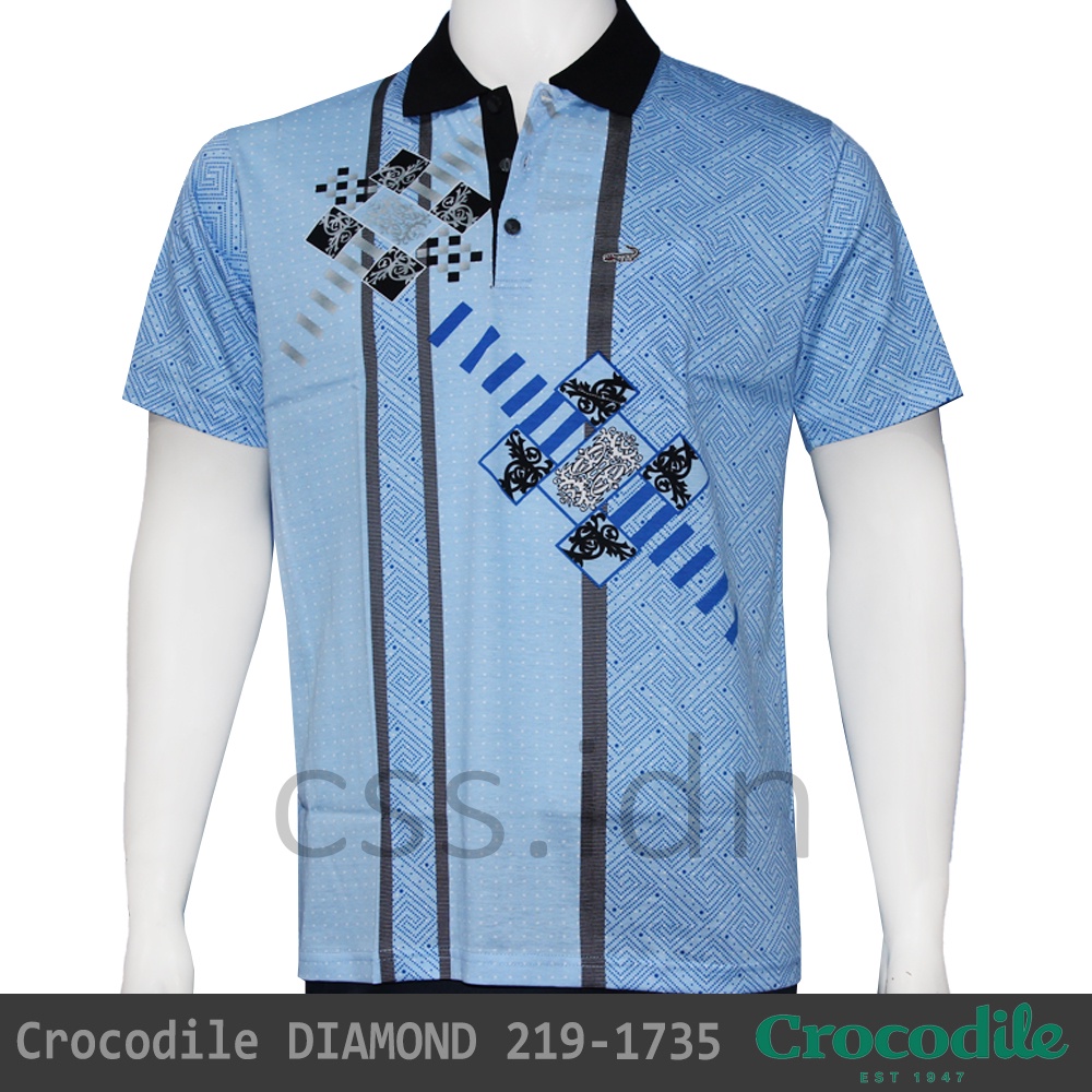 Kaos Kerah Pria Crocodile Diamond 219-1735