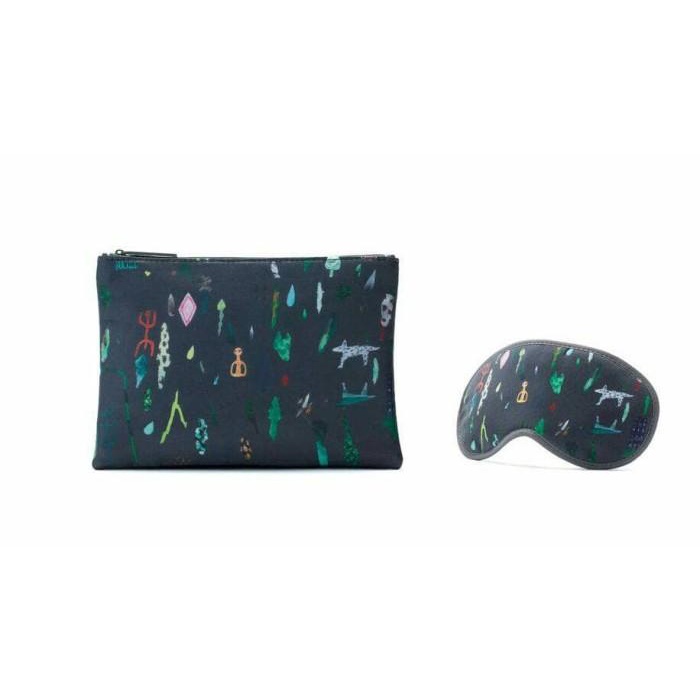 Bag Kos | Amenity Pouch Travel By Qantas Airlines Ready Stock Termurah