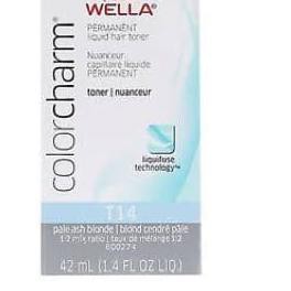 ✪ wella t14 pale ash blonde toner ✥
