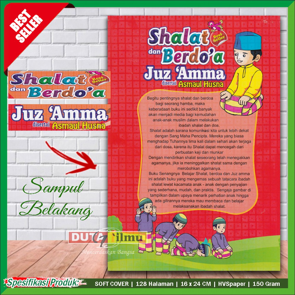 Shalat Dan Berdoa Juz Amma Disertai Asmaul Husna Untuk Anak Shopee Indonesia