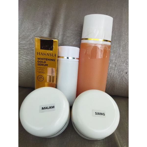Cream  HN Original Ukuran 30 gr Plus serum Hanasui Gold pembelian 10 paket gratis 1 paket