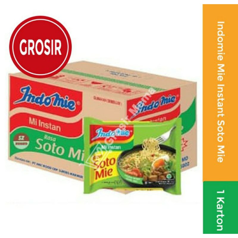 

INDOMIE RASA SOTO 1 DUS ISI 40