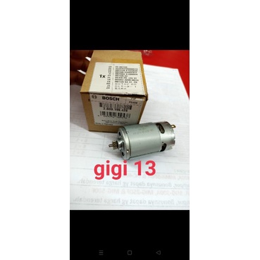 dc motor gsr 120 / gsb 120 gear 13 - dinamo bor bateray Bosch itu gsb 1080 - angker bor cordless Bos