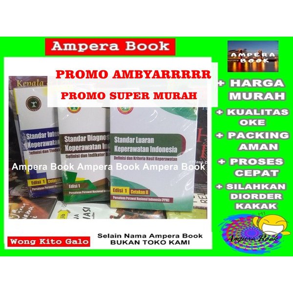 Buku Keperawatan 1 Paket SDKI SIKI Dan SLKI - SDKI PPNI SIKI PPNI dan SLKI PPNI terbaik