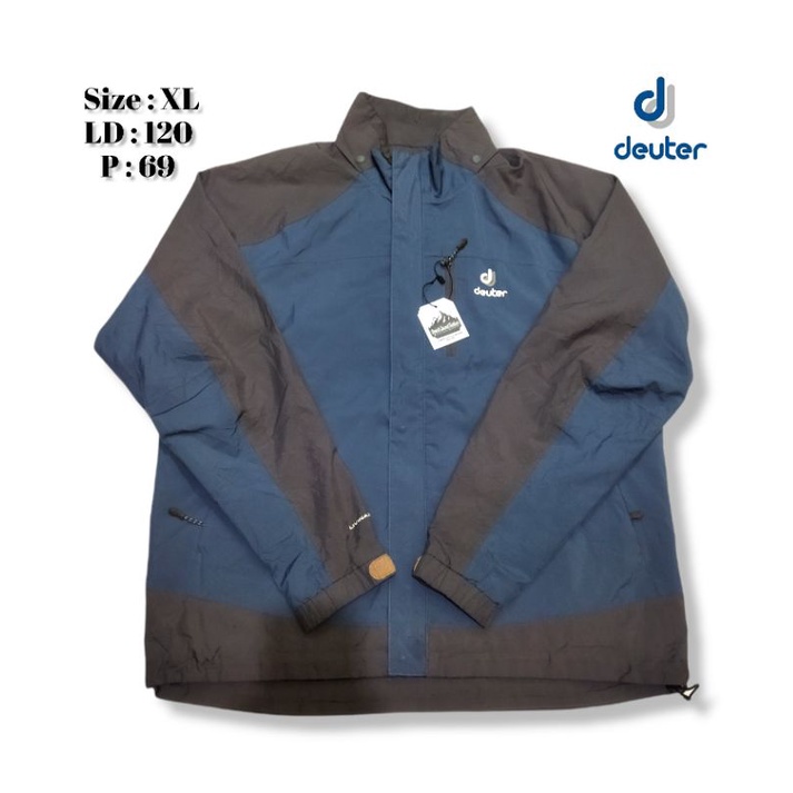 jaket outdoor second deuter size xl