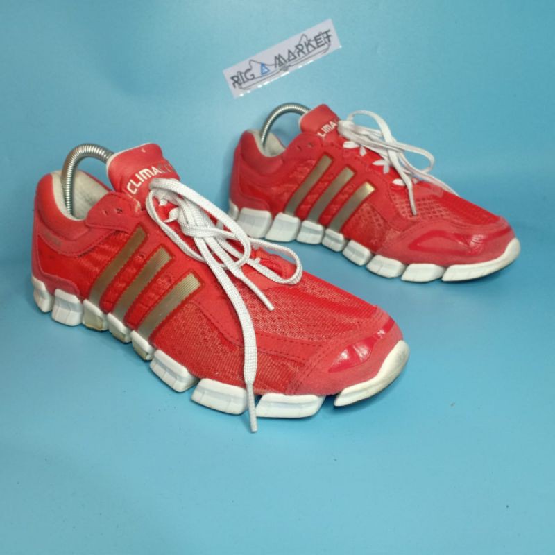 Adidas Running Climacool Red Art Q33984 Sepatu Second Bekas Murah Thrifting Preloved Running Lari