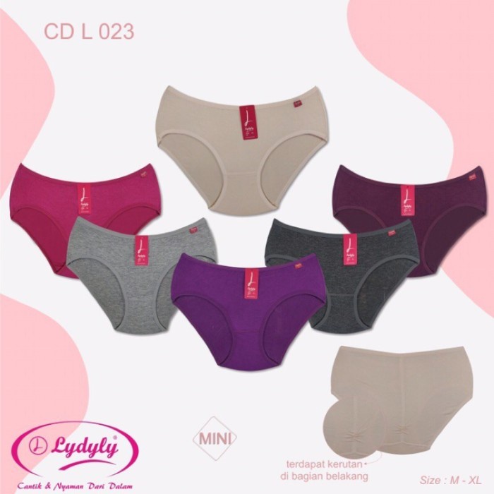 CD Wanita Lydyly L023 Celana Dalam Wanita Lydyly L 023 CD Wanita Soft