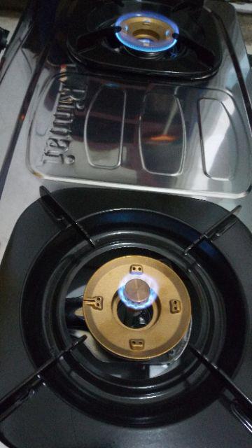 Rinnai Kompor Gas 2 Tungku Ri 522a - 522 A - Ri522a Ada Api Lilin Kecil Sni Original