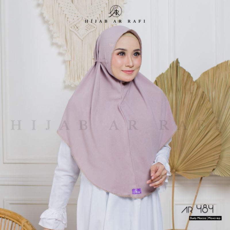 TERBARU ✅ AR 484 HIJAB INSTAN by HIJAB AR RAFI ORIGINAL || INAYAHHIJAB-Dustymocca