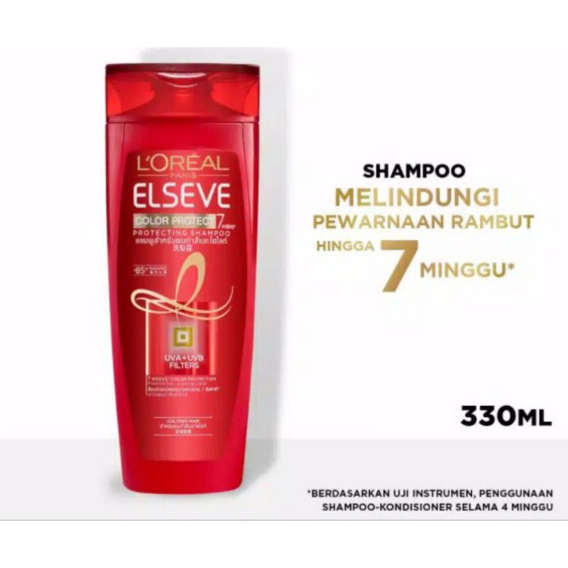 Jual LOREAL ELSEVE HAIR COLOR COLOUR SHAMPOO SHAMPO RAMBUT DIWARNAI 330