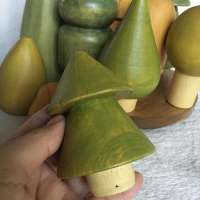 Littlemonq Spring Forest Set / Pohon Kayu Spring