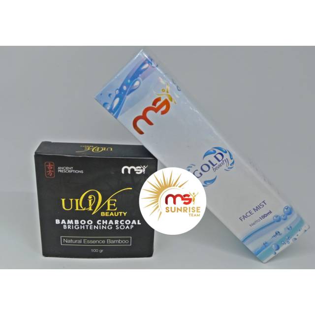 SABUN BAMBOO MSI + FACEMIST MSI 100% ORI