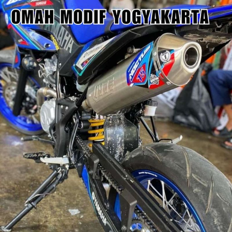 Knalpot Norifumi Noctus T5 Stainless Original T 5 CRF 150 L KLX BF Dtracker WR 155-1