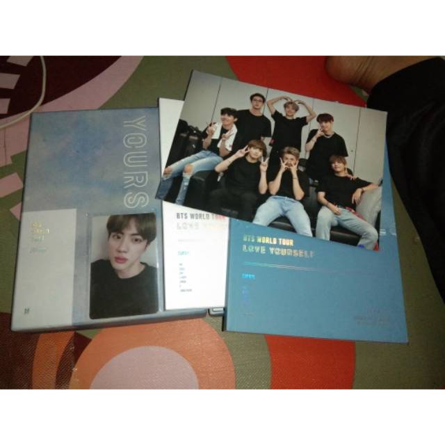 BTS DVD LOVE YOURSELF EUROPE MINUS PC