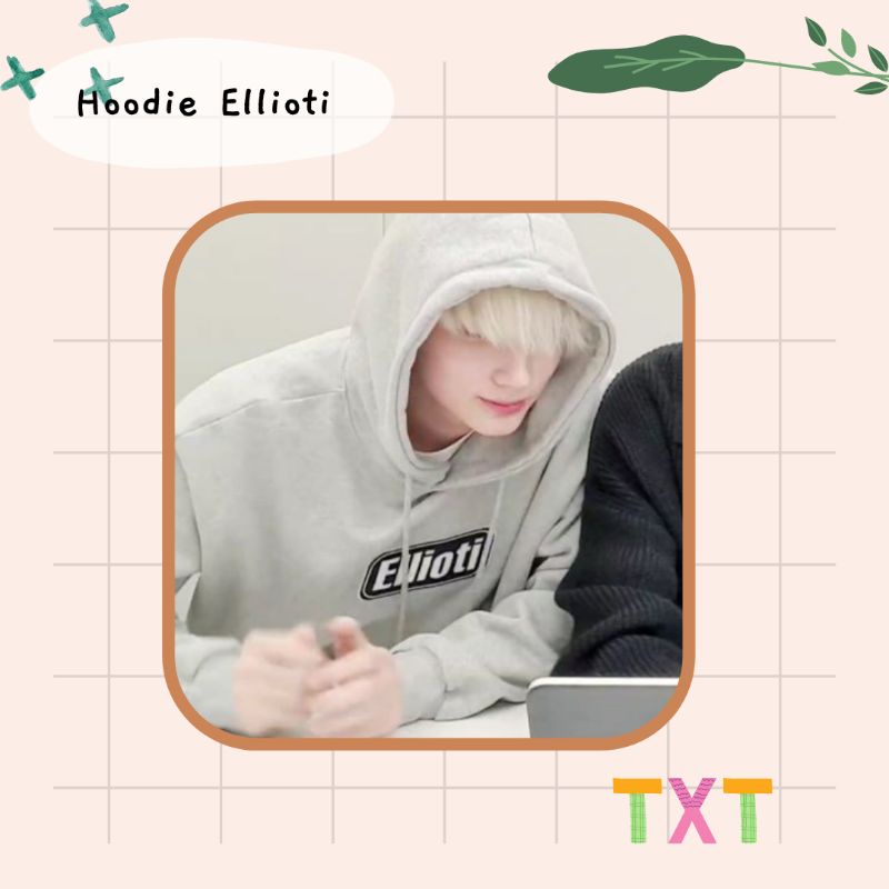 [SABLON] Hoodie Kpop Hueningkay TXT Ellioti