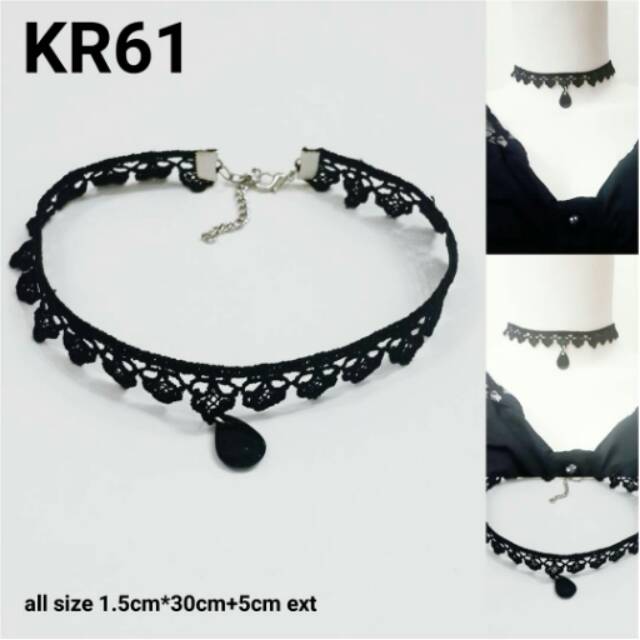 KALUNG KOREA CHOKER LACE KR61