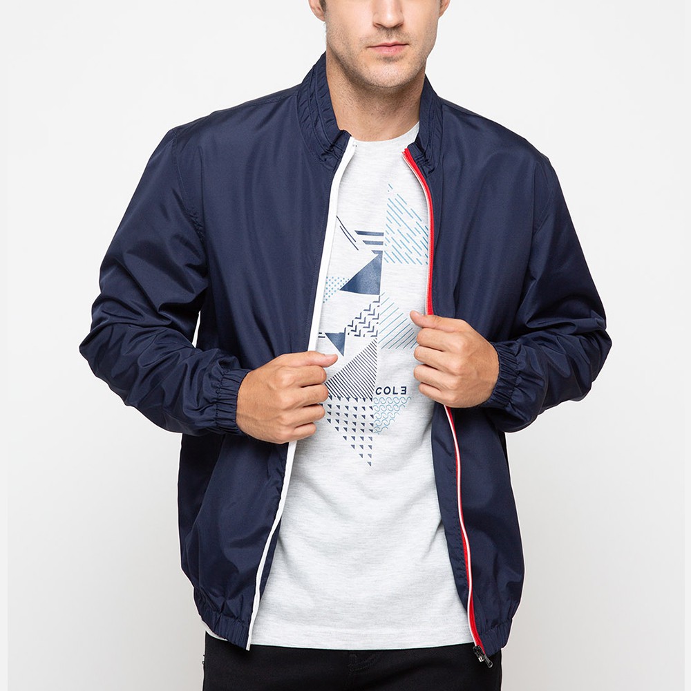 Cole Bomber Parasut Jaket Pria Micro