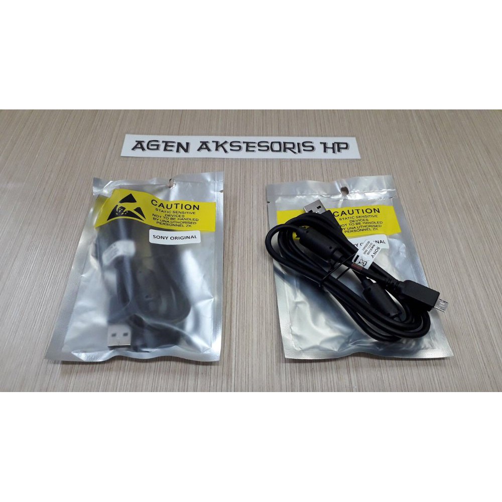 Kabel Charger SONY ORIGINAL Data Cable Sony Xperia Micro USB Android V8 OPS