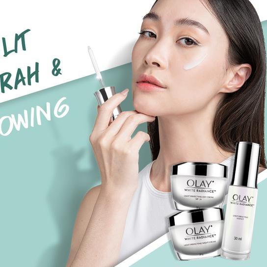 ✰ Olay White Radiance Intensive Whitening Lotion 30 ml Paket Isi 2 ☞