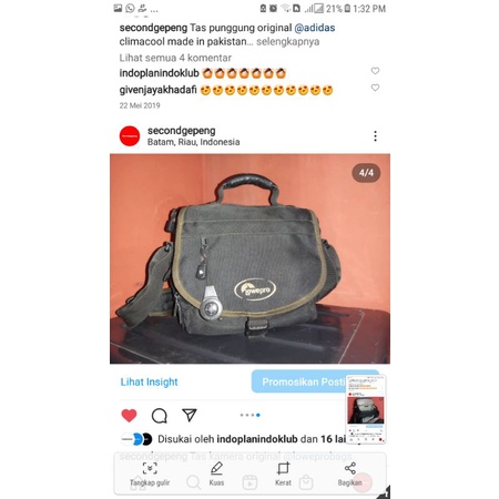 TAS KAMERA DSLR ORIGINAL