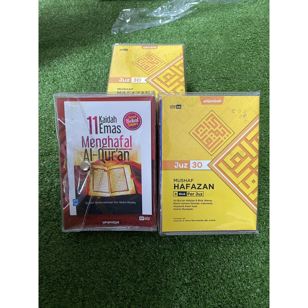 Al Quran Hafalan Per Juz Hafazan 8 Blok Per Juz A6 Ukuran Kecil Saku Al Qosbah