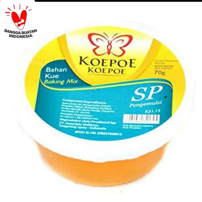 

Koepoe Koepoe Sp, Emulsi, Pengembang Kue 70 Gram